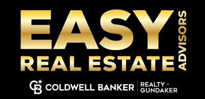 Logo for Easy Real Estate Advisors with Coldwell Banker Realty Gundaker branding.