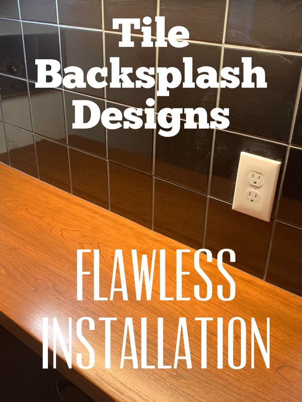 Tile Backsplash installation by Mr.Countertops in Medina, OH