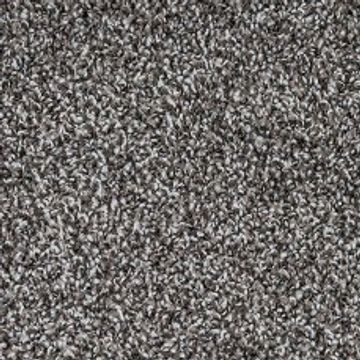 Close-up of a textured gray carpet surface.