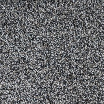 Close-up of a textured, gray carpet surface.