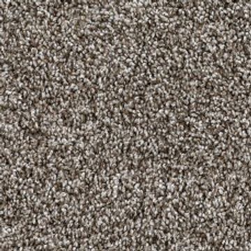 Close-up of textured gray carpet fibers.