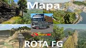 MAPA ESTRADAS DESAFIADORAS ROTA FG ETS2 1.50