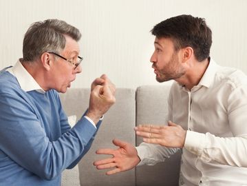 Family caregiver communication challenges related to dementia behaviors and caregiver stress.