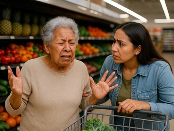 Caregiver coaching session focused on understanding dementia behaviors and improving communication
