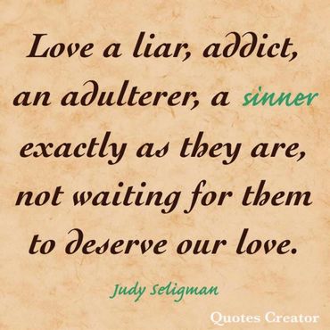 Inspirational quote about unconditional love by Judy Seligman.