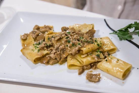 Paccheri, mushrooms pasta