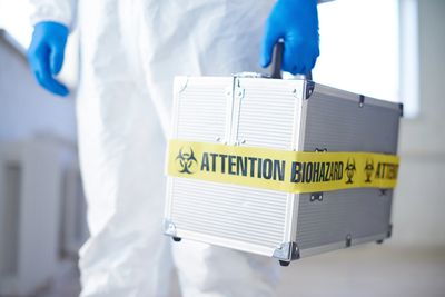 Biohazard cleaning image