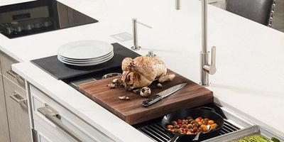 Wood Cutting Boards for Kitchen Sinks