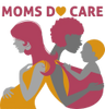 Illustration of two women sharing a heart, symbolizing love and connection.