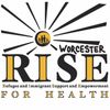 Logo for Worcester RISE for Health, supporting refugees and immigrants.