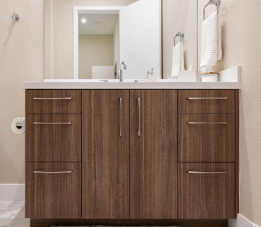 custom cabinets rancho mirage modern soft close doors