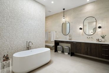 Milano by Cleaf used for custom cabinets in modern home design for custom bedroom in Stone Eagle