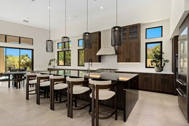 Milano by Cleaf used for custom cabinets in modern kitchen design for custom bedroom in Stone Eagle