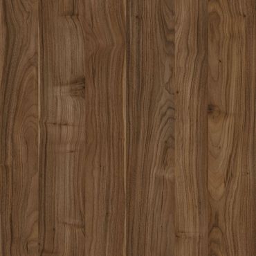 Close up of Walnut Ambassador Terra by Swiss Krono for custom cabinets that transform kitchen design