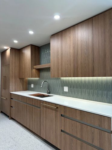 custom cabinets rancho mirage modern soft close doors