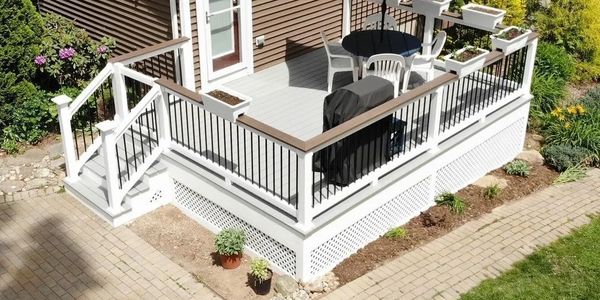 10x12 economical deck build