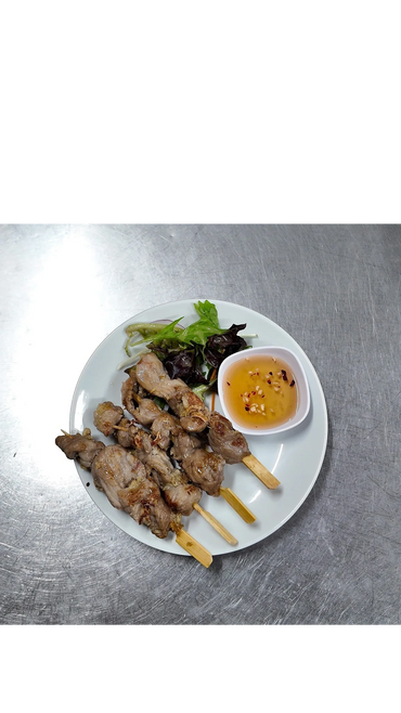 G1. Lemongrass Pork Skewers
