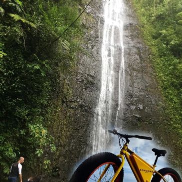 Manoa Falls Electric Bike to Hike