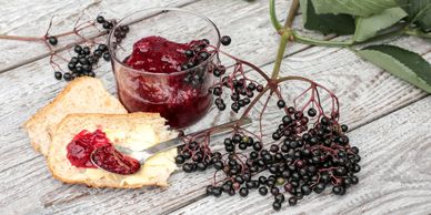 Elderberry preserve.
Made in Minnesota.