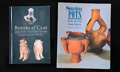 Bodies of Clay and Smashing Pots, two books that have inspired Jonathan Keep