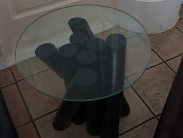 Bamboo Cluster Side Table