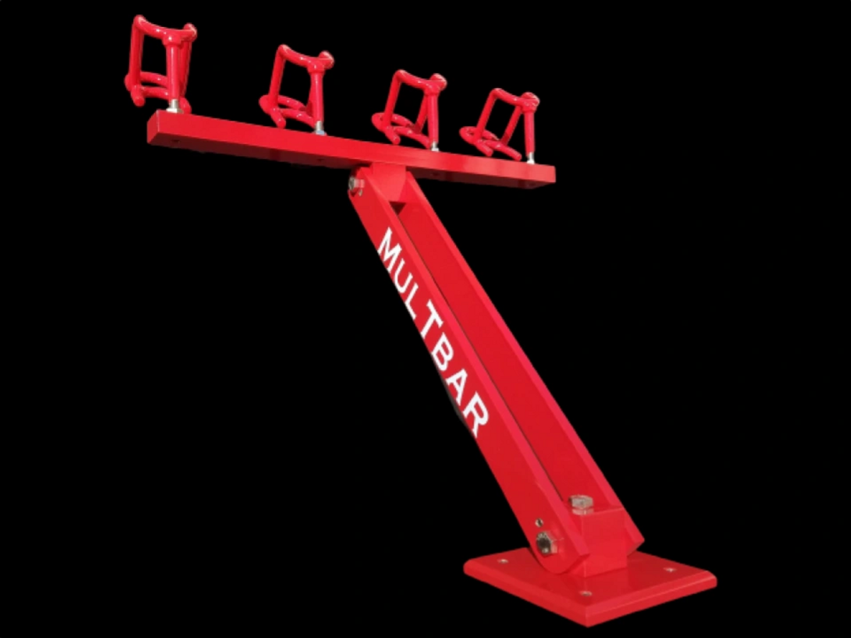 Mul T Bar Rod Rack 2 Count With Optional Smackdown Rod Holders Pack