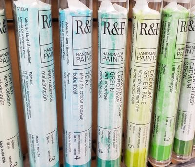 R & F Handmade Paints Pigment Sticks Neutral White 188 ml