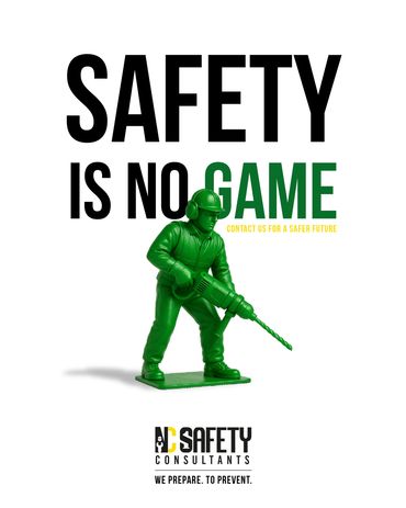 NC Safety Consultants social media design post, mec workshop, social media management