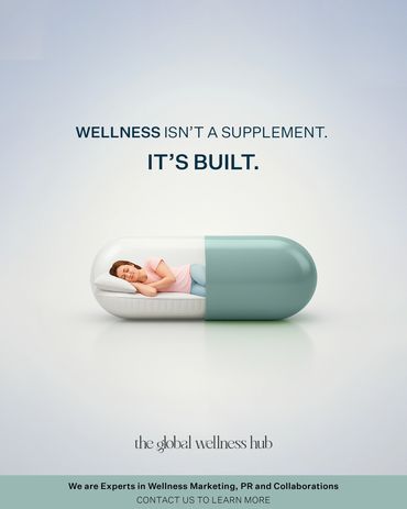 the global wellness hub social media design post, mec workshop, social media management, longevity