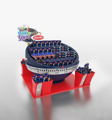 Barilla activation booth, experiential marketing mec workshop