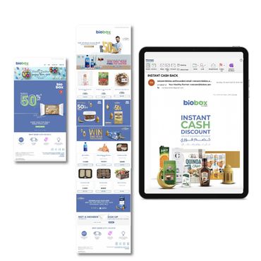 BioBox e-commerce content & social media management, shopping online, groceries, mec workshop