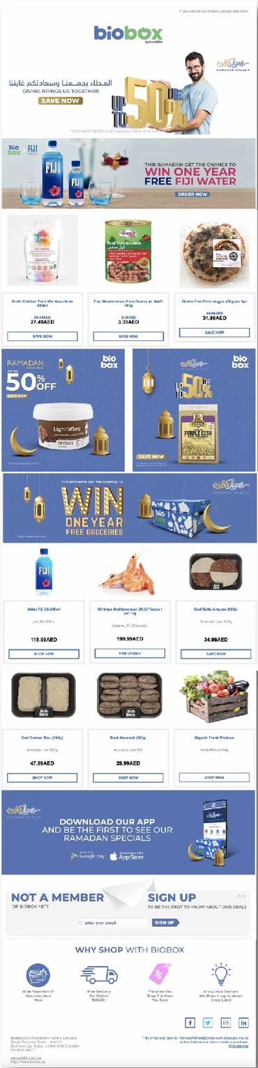 BioBox e-commerce content & social media management, shopping online, groceries, mec workshop