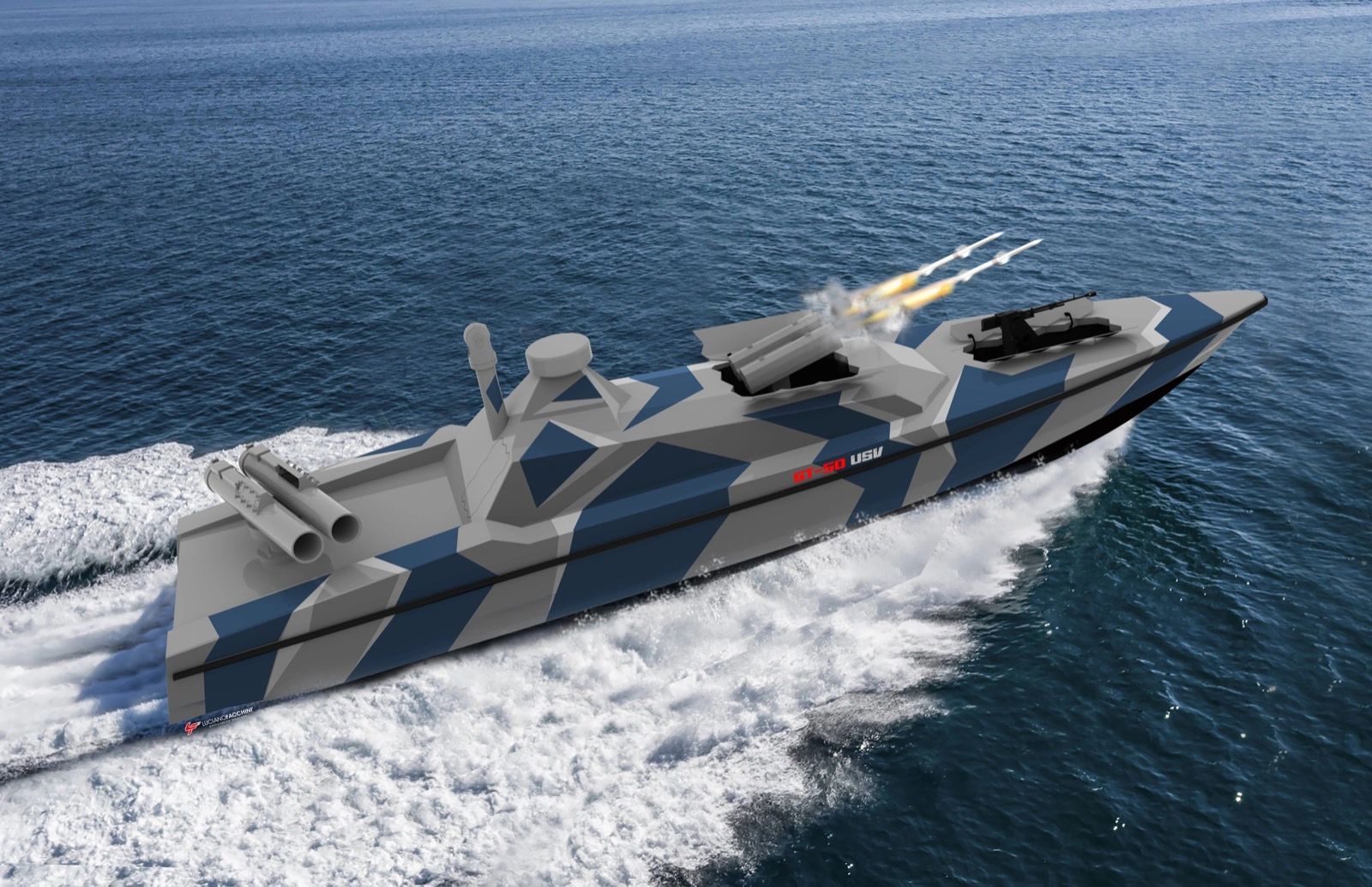 Armed USV (Unmanned Surface Vessel) built in Greece