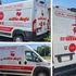 Custom cut and designed vinyl graphics with application. Willie Dogs Omaha