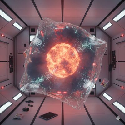 The Hybrid Fire-Suppression Bag is a lightweight, transparent, and heat-resistant enclosure designed