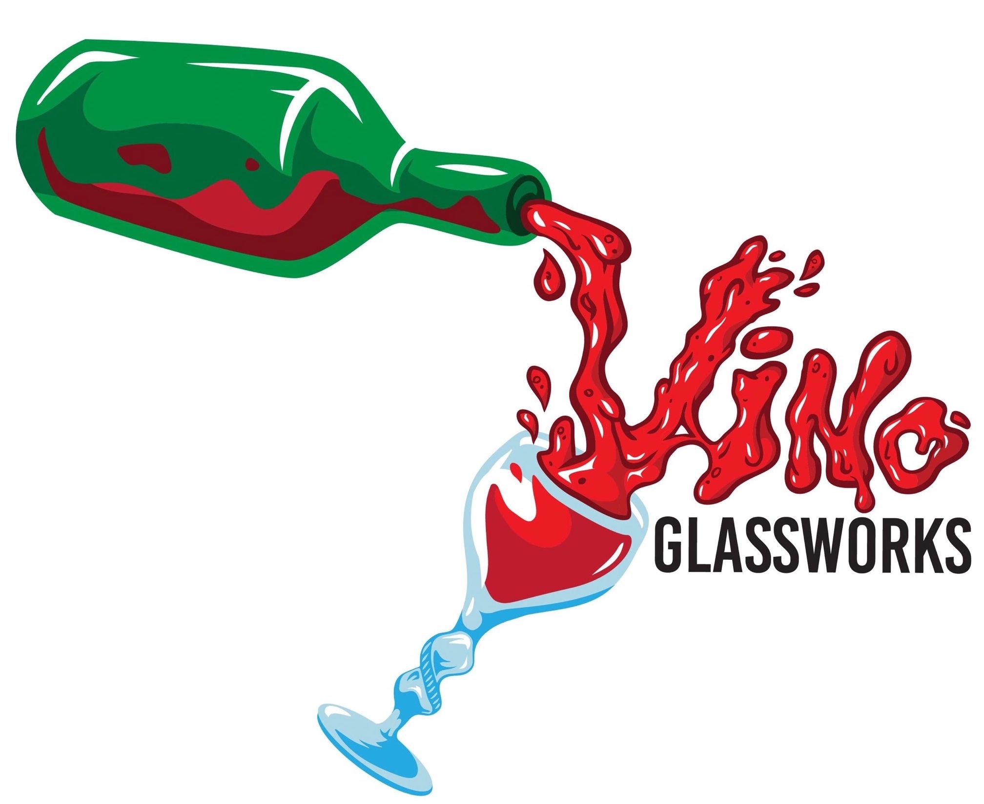 Vino Glassworks - Wine Glass, Wine Glass, Beer Glass, Art