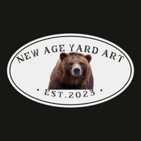 New Age Yard Art