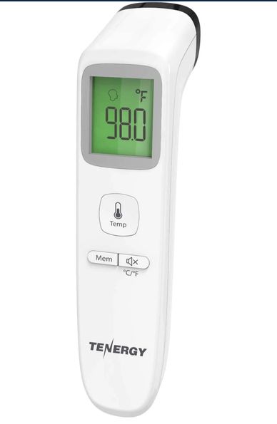Basic forehead thermometer used by PT Austin near me. 