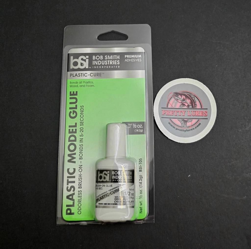 BSI Plastic-Cure 1/2oz with brush applicator