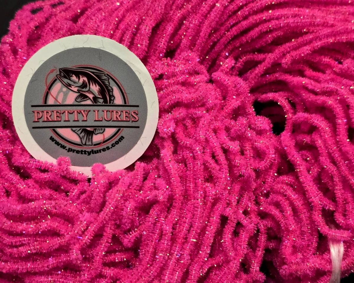 New Age Chenille #2 Kilowatt Red (sold by the yard)