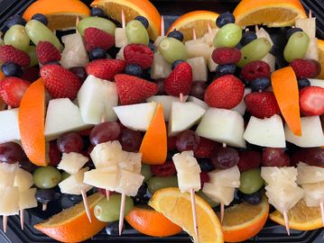 Delivery of fruit skewers to Castle Donington & the surrounding areas