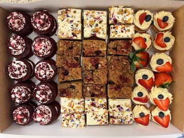 Grazing box caskes & traybakes for delivery in Castle Donington & surrounding areas