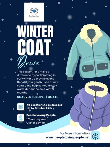Winter Coat Drive Saturday October 26.
