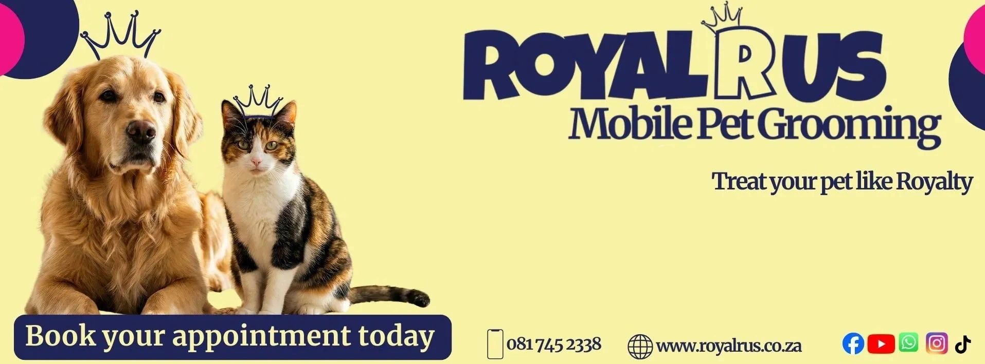 Mobile Grooming Services | Royal R Us