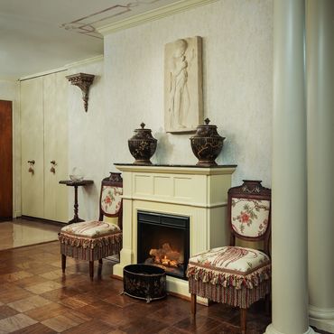 Upgrade Entry Hall and Foyer with fireplace 