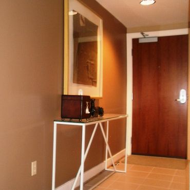 Upmarket Midtown Condominium Entryhall