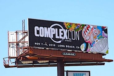 ComplexCon Long Beach LA Digital Outdoor Billboard Ad