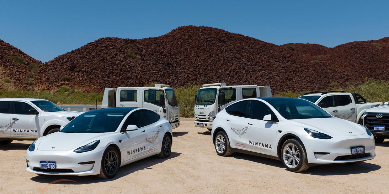 Winyama photo shoot at Hearson's Cove Pilbara
