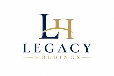 Elegant logo with LH initials and Legacy Holdings text in navy and gold.