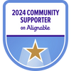 2024 community supporter winner on alignable
